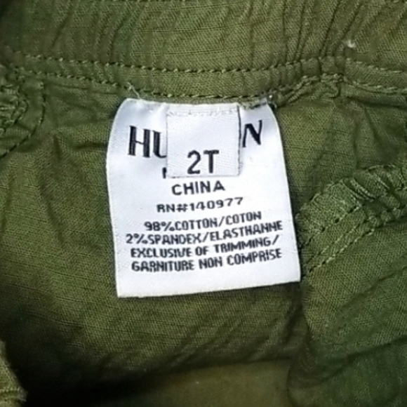 ✨️HOST PICK✨️ Hudson Jeans Olive Green Toddler Shorts, Size 2 (3) ~ EUC - Picture 4 of 5